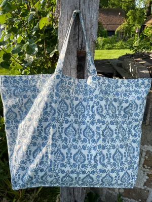 BLUE ACE TOTE BAG