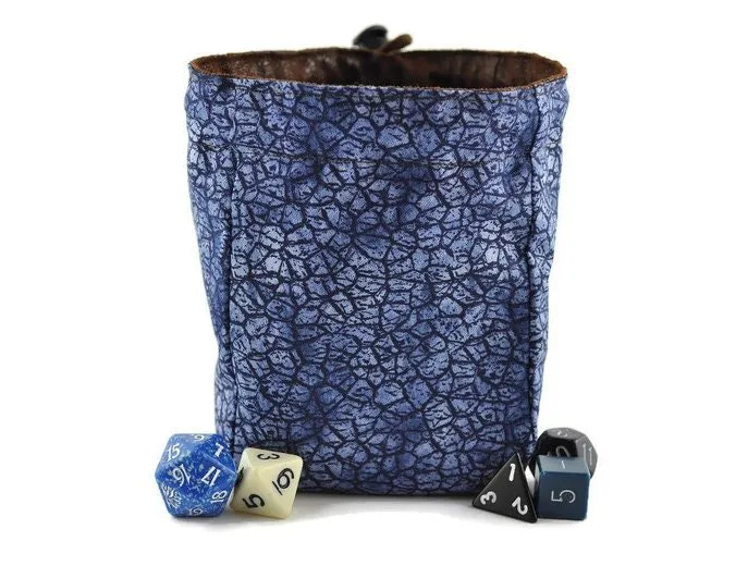 Blue dragon dice bag