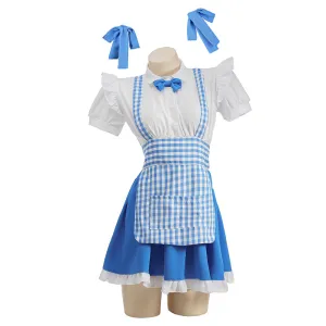 Bocchi the Rock Hitori Gotou Cosplay Costume Maid Dress Halloween Carnival Suit