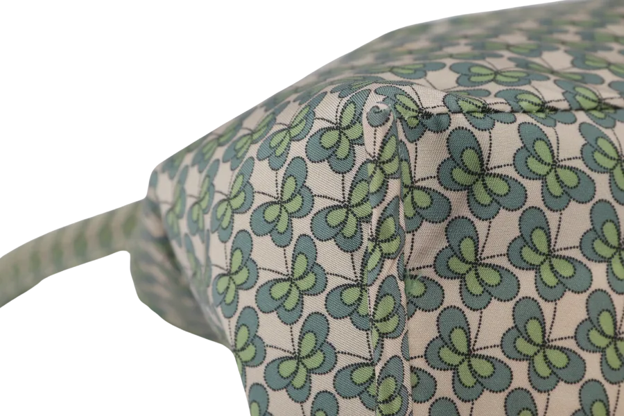 BOTTEGA VENETA REVERSIBLE TOTE (547380) ALOEMINT GREEN LEATHER WITH BUTTERFLY PATTERN WITH DUST COVER