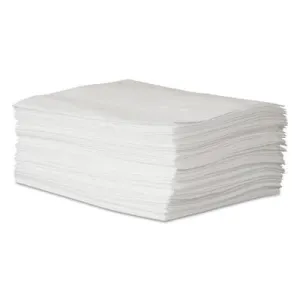 Brady® SPC Env Oil Sorbents-Contractor Grade, Absorbs 53 gal, 3 1/2 in x 3 1/2 in, ENV50