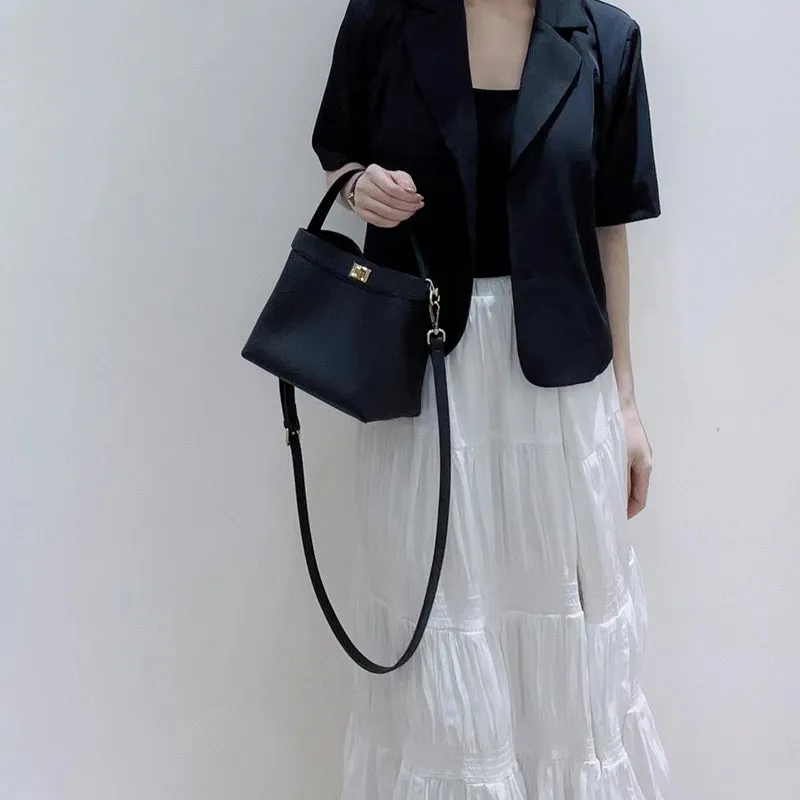 Bragda Supple Leather Satchel