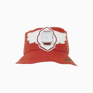 Breyer's Buck 50 Bucket Leather Watch  Hat