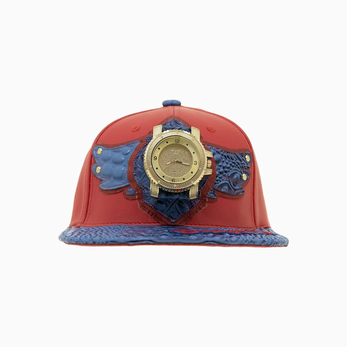 Breyer's Buck 50 Leather Watch Hat With Logo