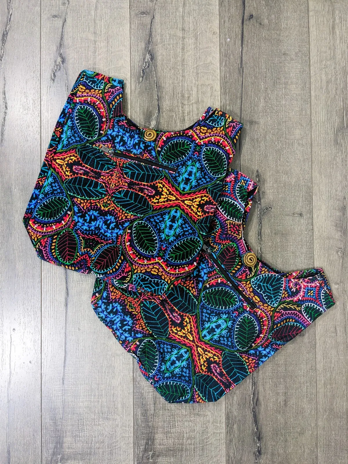 Bright Leaf Print Bag