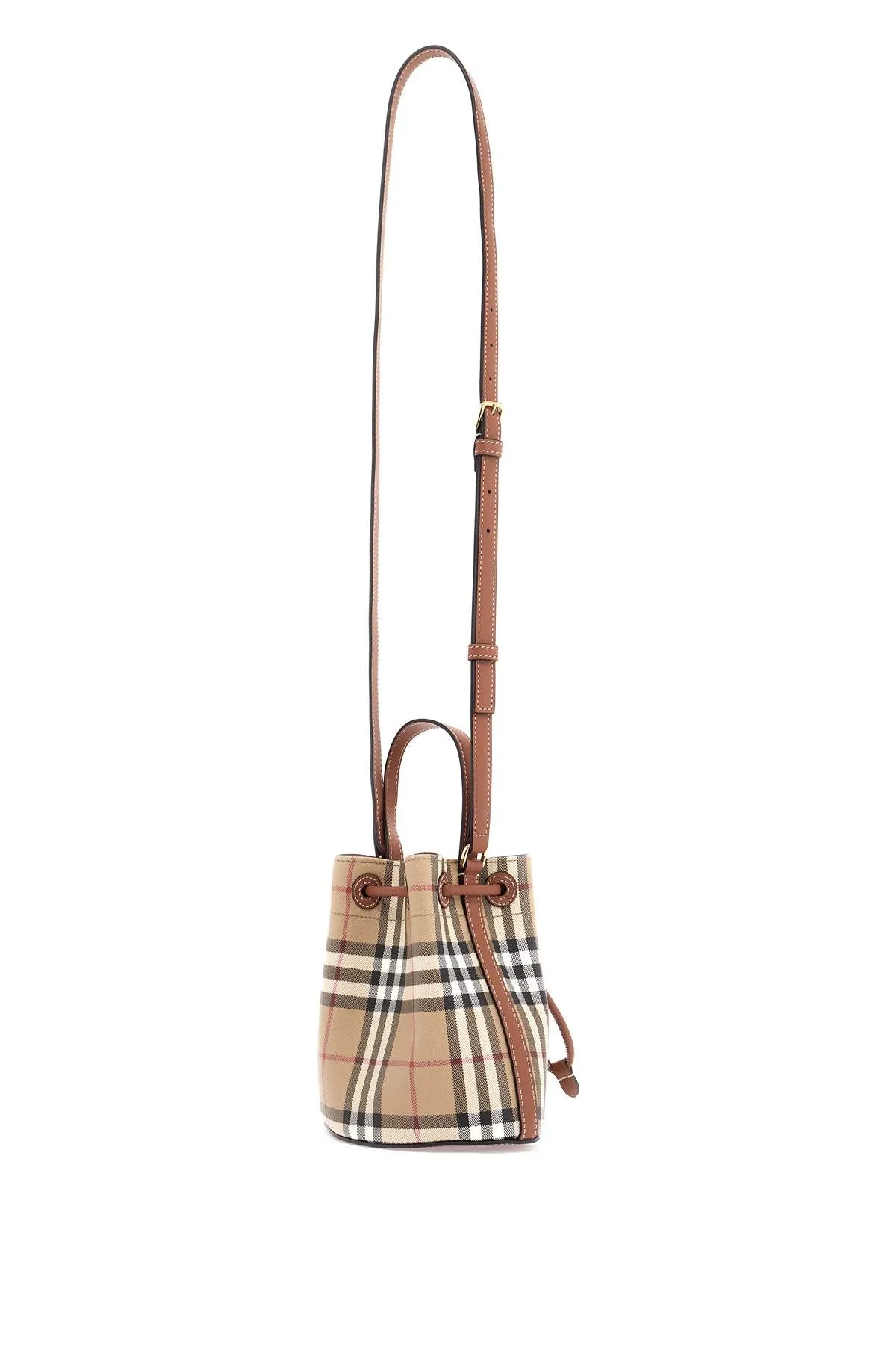 Burberry Ered\n\ncheckered Mini Bucket Bag