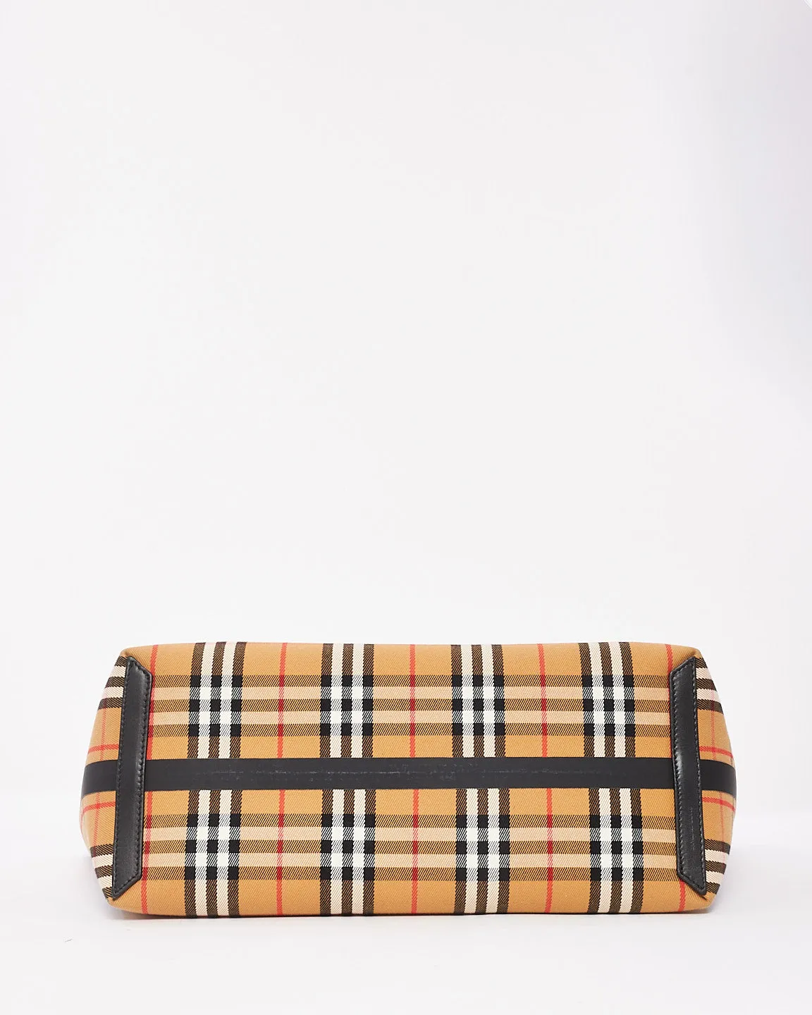 Burberry Vintage Check Reversible "The Giant" Medium Tote Bag