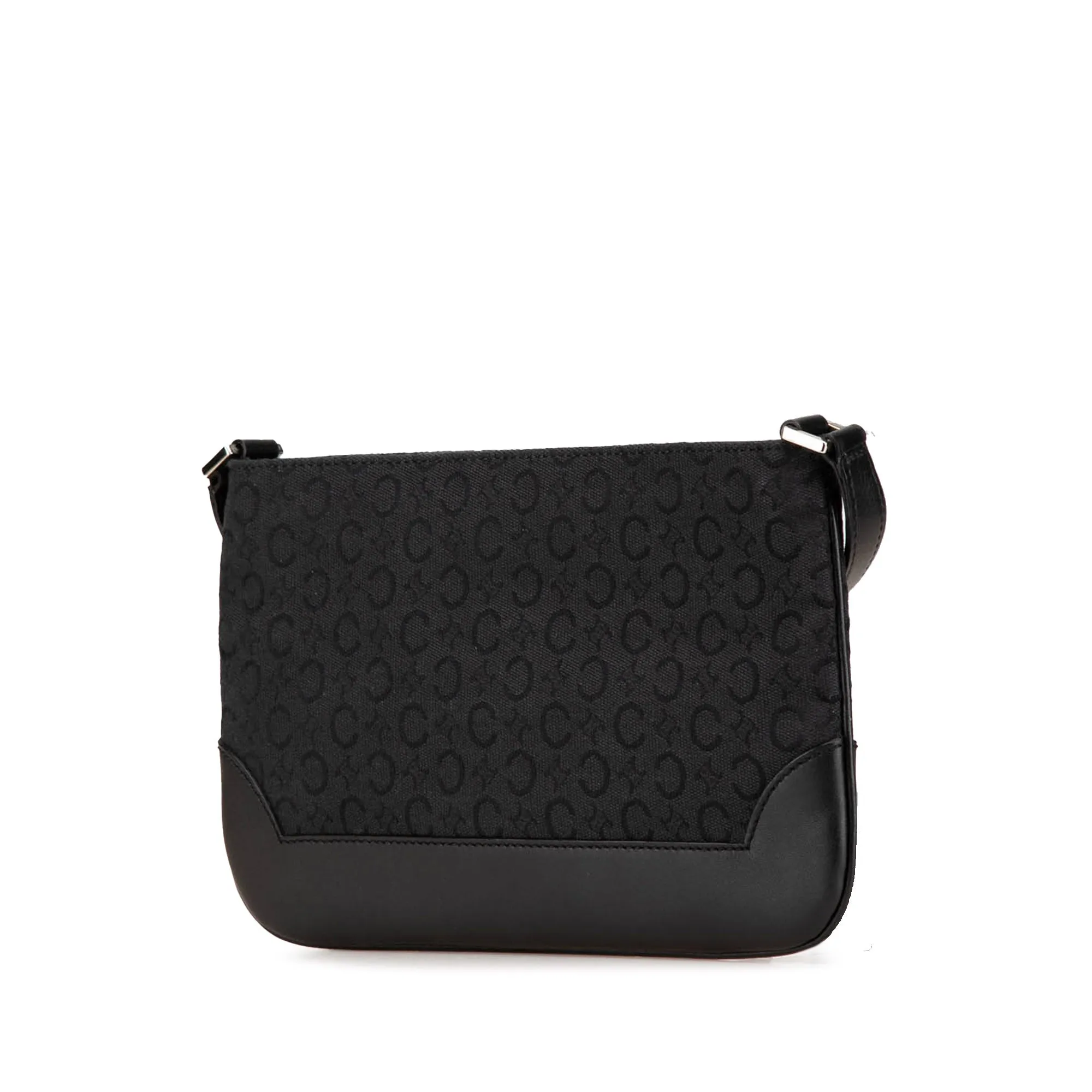 C Macadam Canvas Shoulder Bag