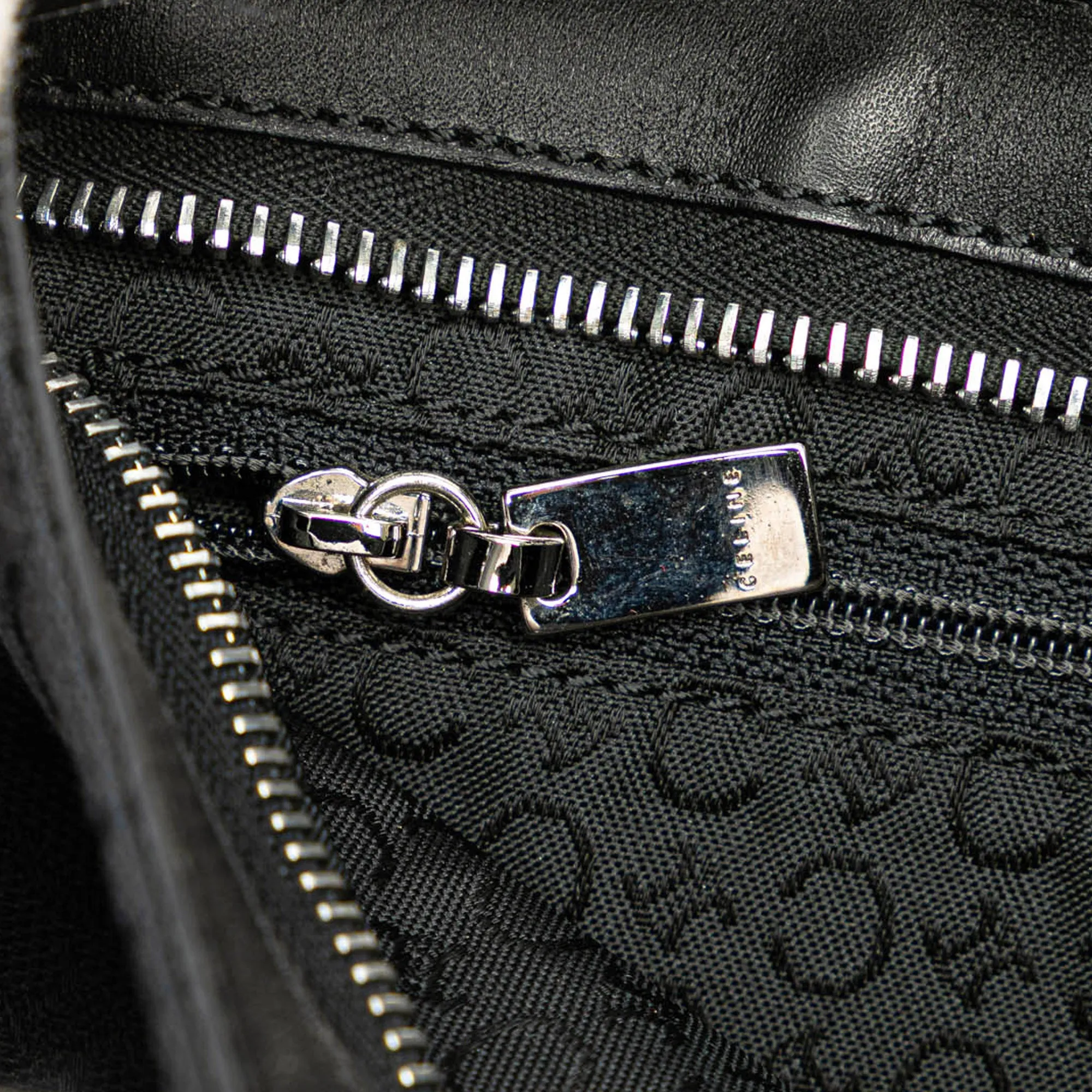 C Macadam Canvas Shoulder Bag