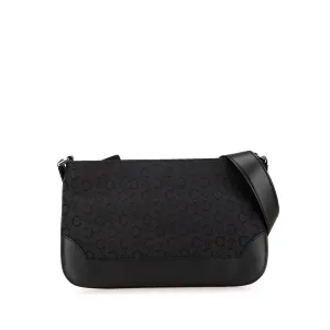 C Macadam Canvas Shoulder Bag