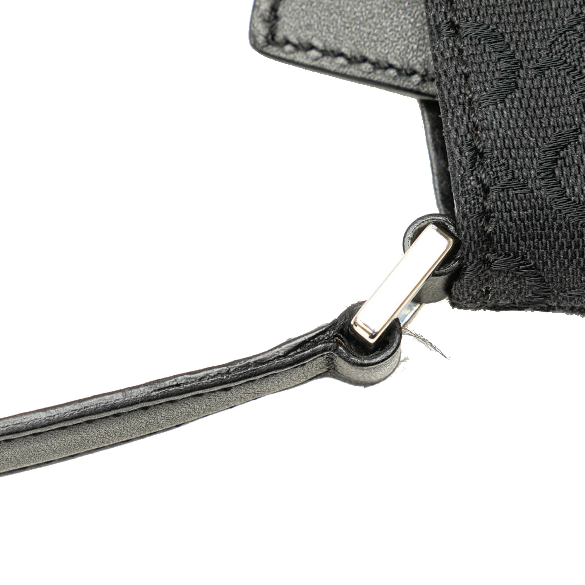 C Macadam Canvas Shoulder Bag