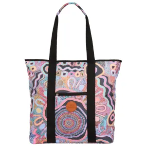 CAMPING UNDER THE MOONLIGHT TOTE BEACH BAG
