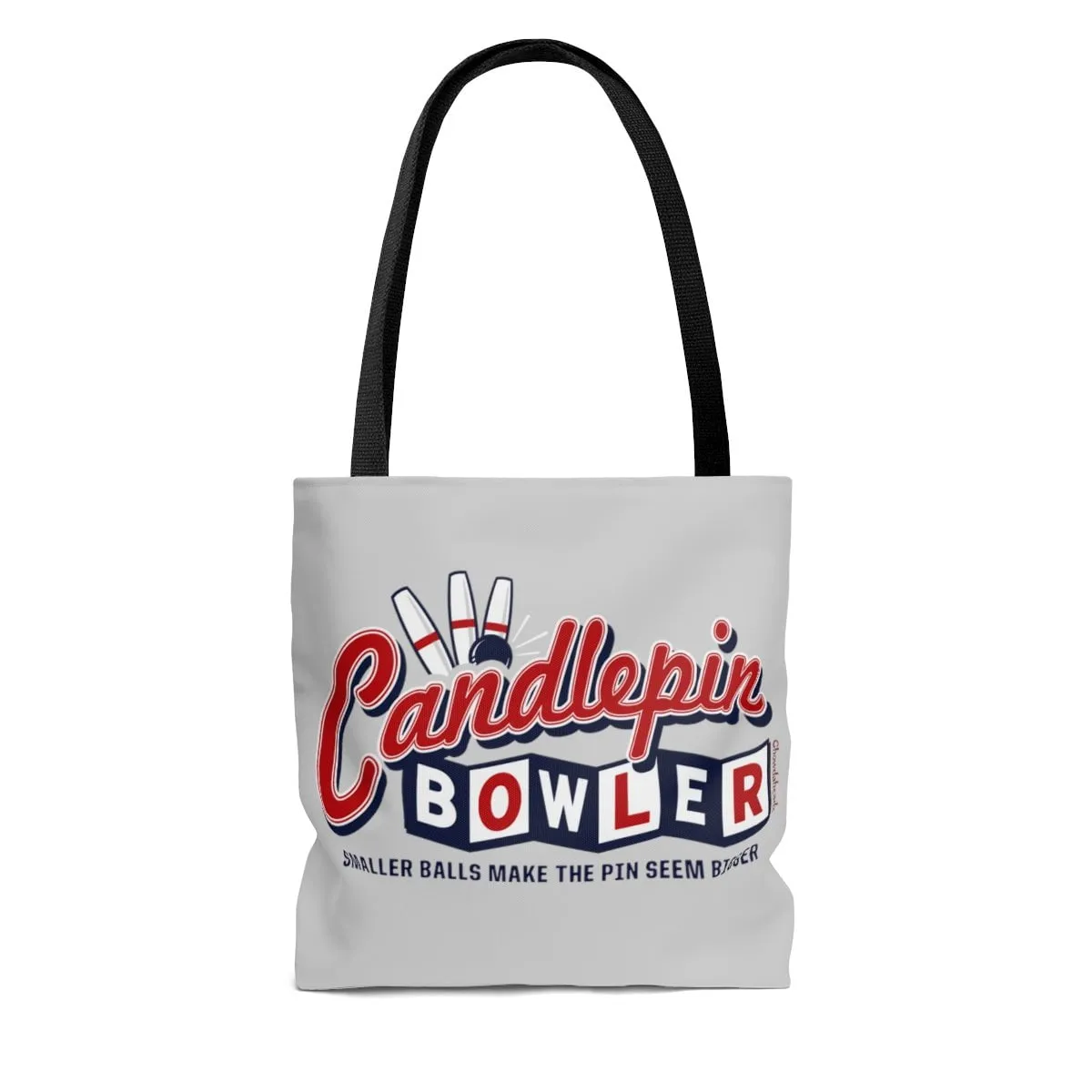 Candlepin Bowler Tote Bag