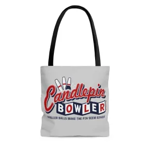 Candlepin Bowler Tote Bag