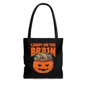 Candy on the Brain Tote Bag