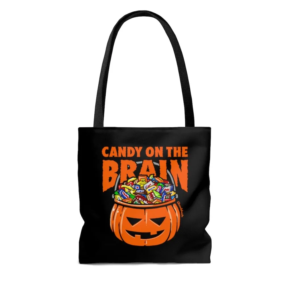 Candy on the Brain Tote Bag