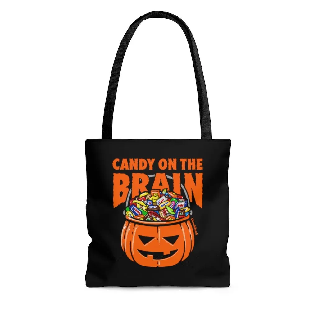 Candy on the Brain Tote Bag