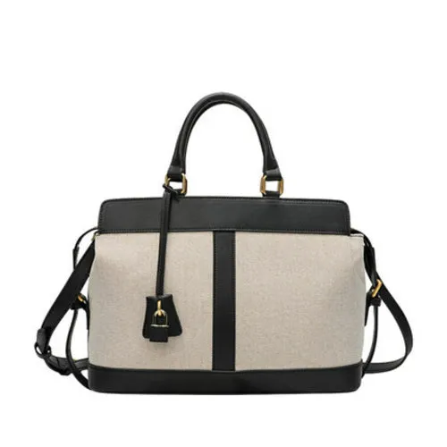 Canvas & Leather Tote