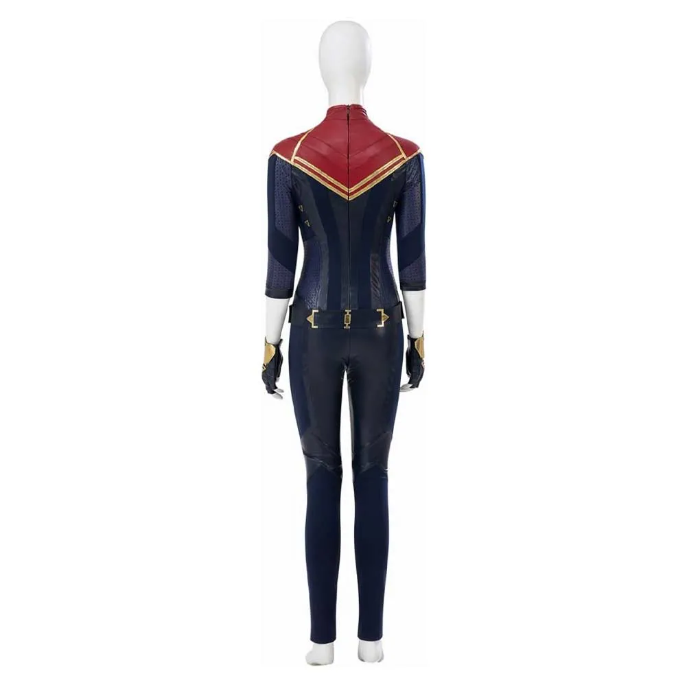 Captain Carol Danvers Movie Character Upgrade Clothing Combat Suit Cosplay Costume Outfits