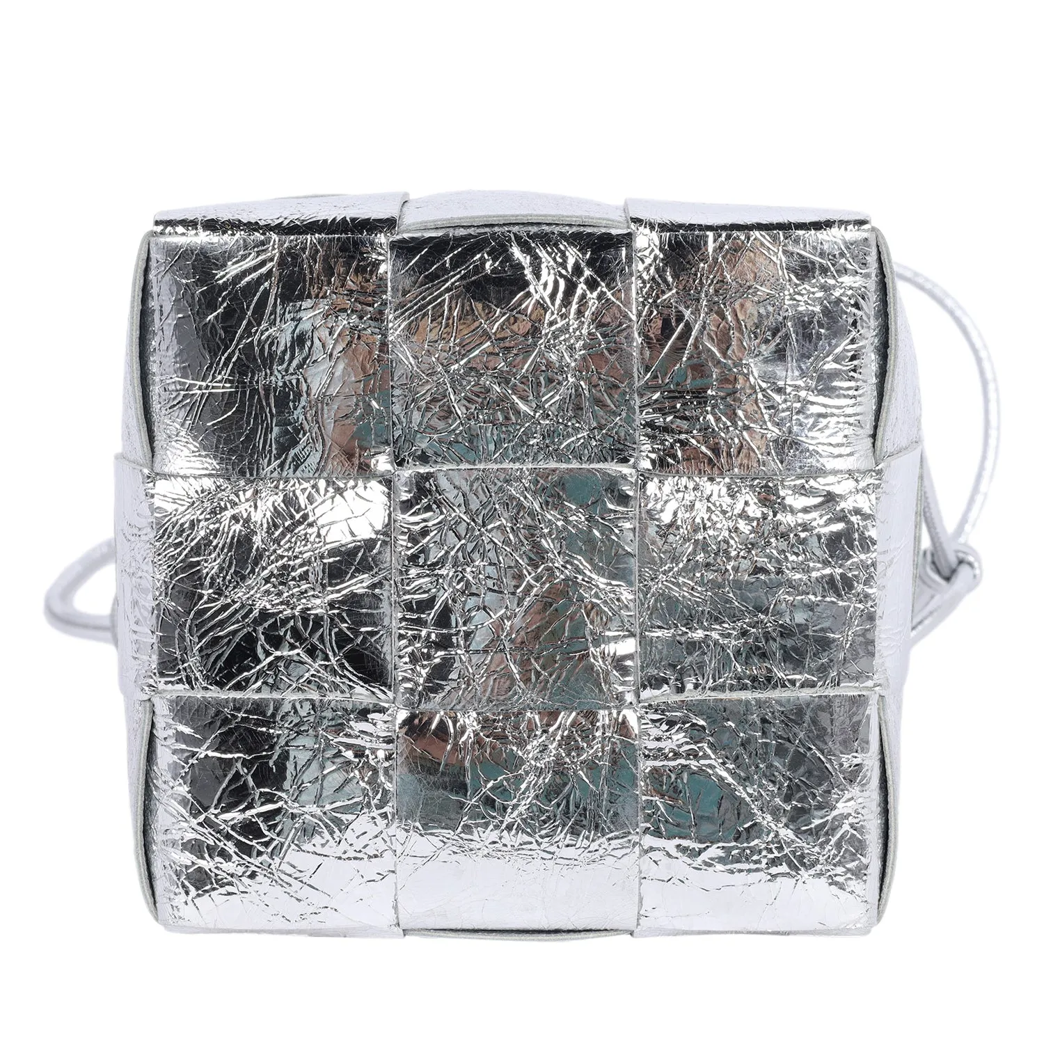Cassette Strapped Mini Bucket Bag