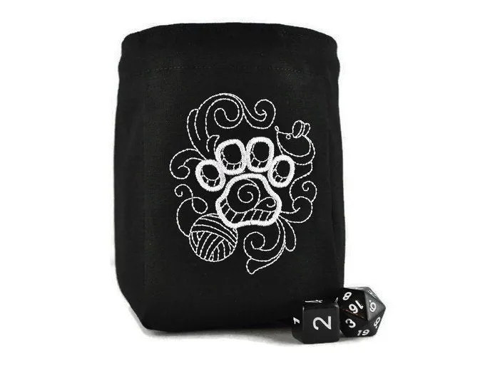 Cat Print Dice Bag