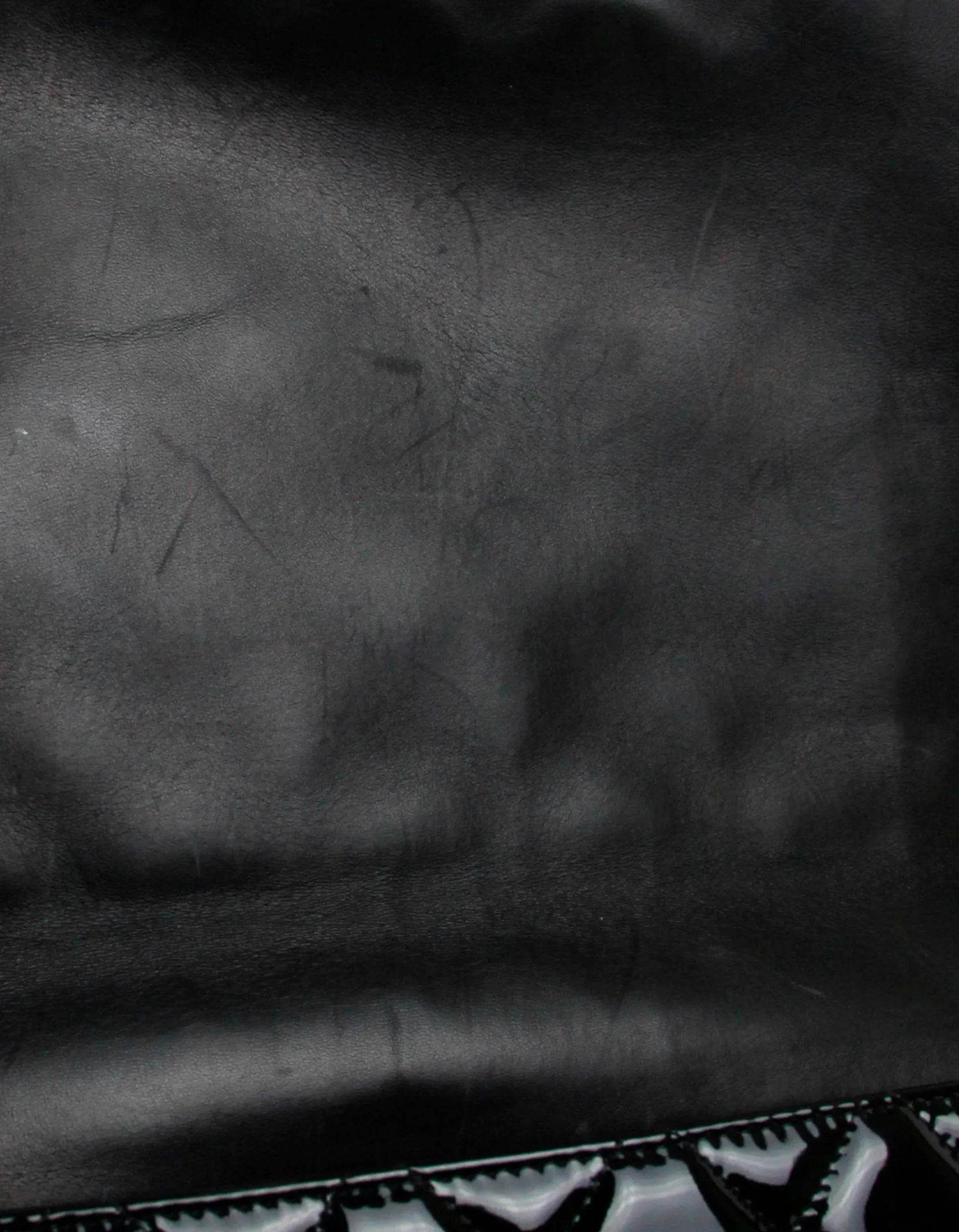 Chanel Black Patent Leather Single Flap Maxi Bag