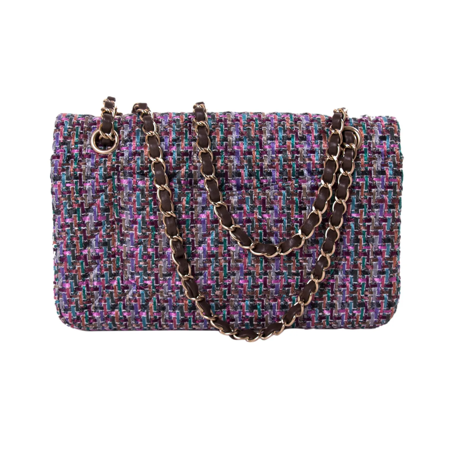 Chanel Medium Multicolor Double Flap Bag