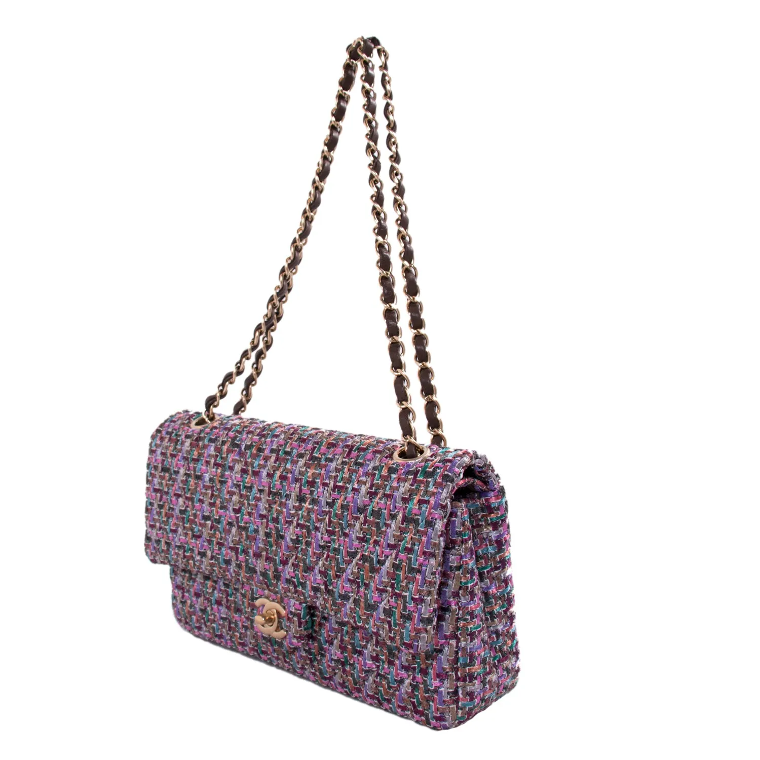 Chanel Medium Multicolor Double Flap Bag