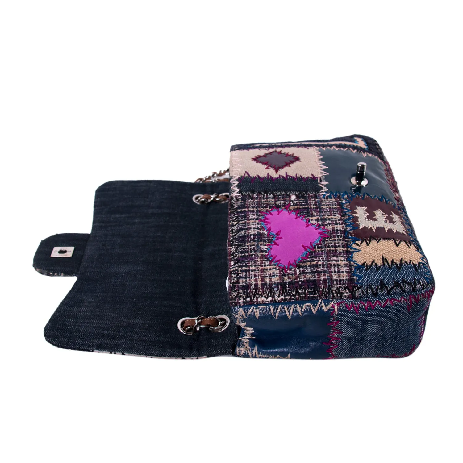 Chanel Patchwork Jumbo Single Flap Bag