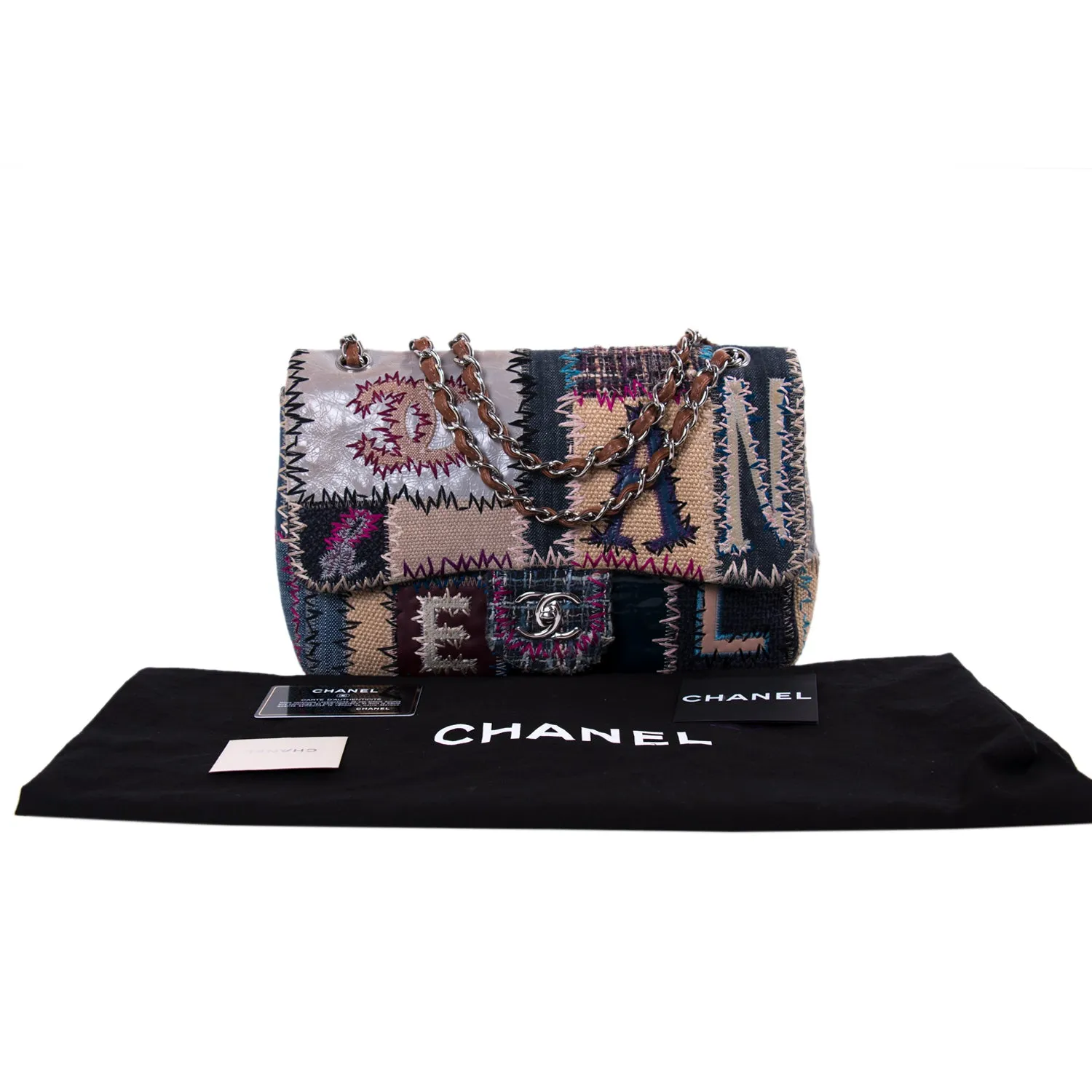 Chanel Patchwork Jumbo Single Flap Bag