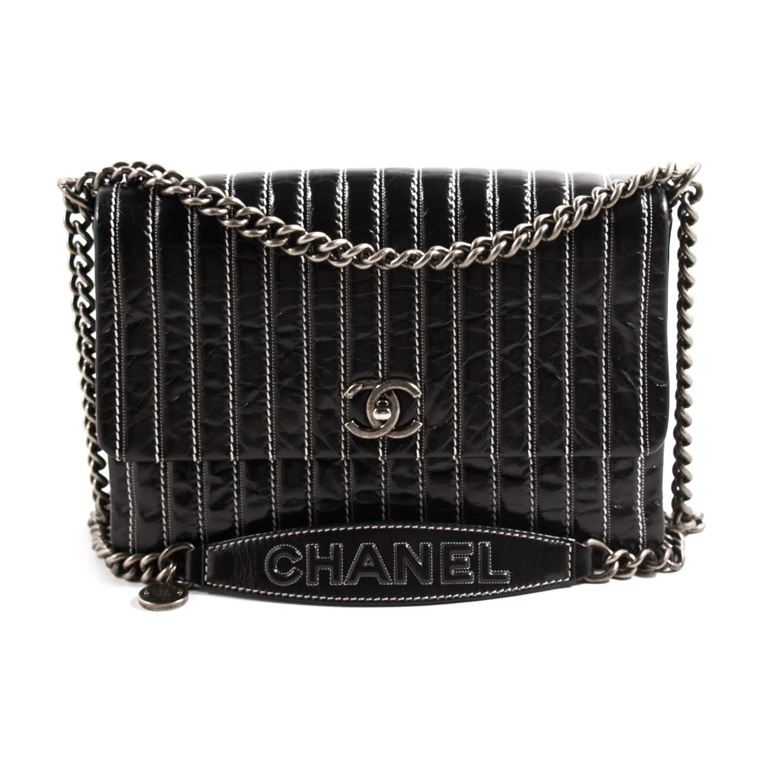 Chanel Vertical Single Flap Bag