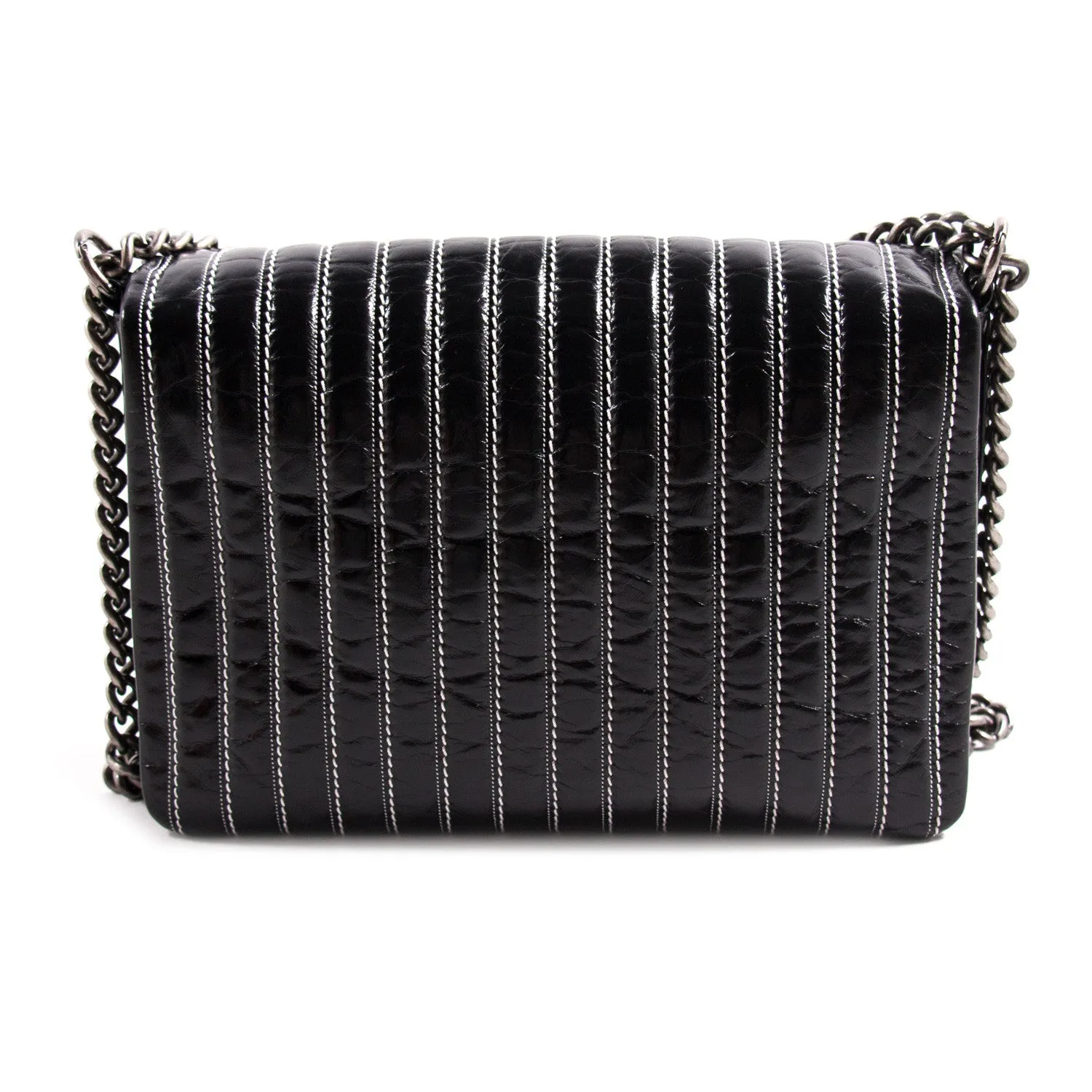 Chanel Vertical Single Flap Bag