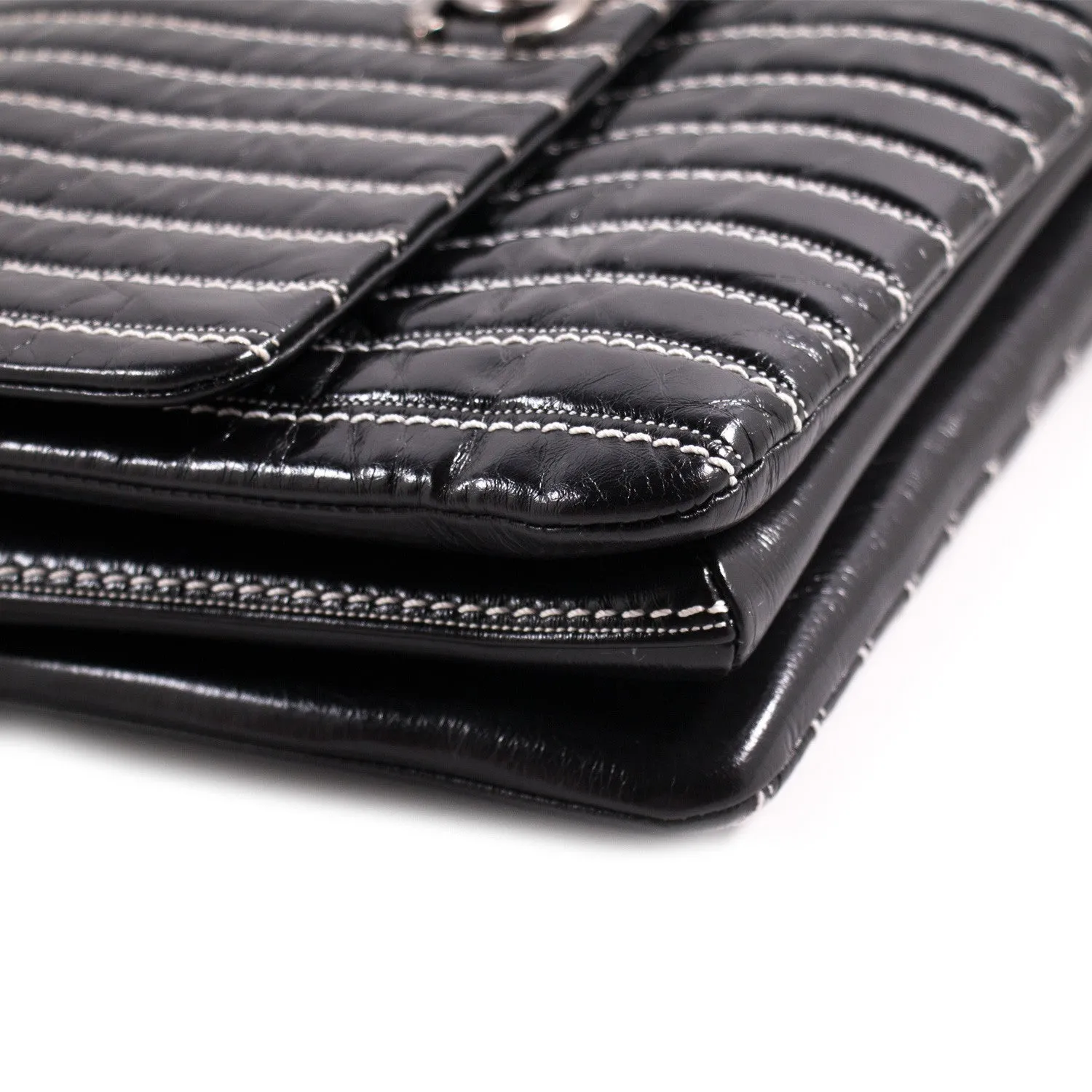 Chanel Vertical Single Flap Bag