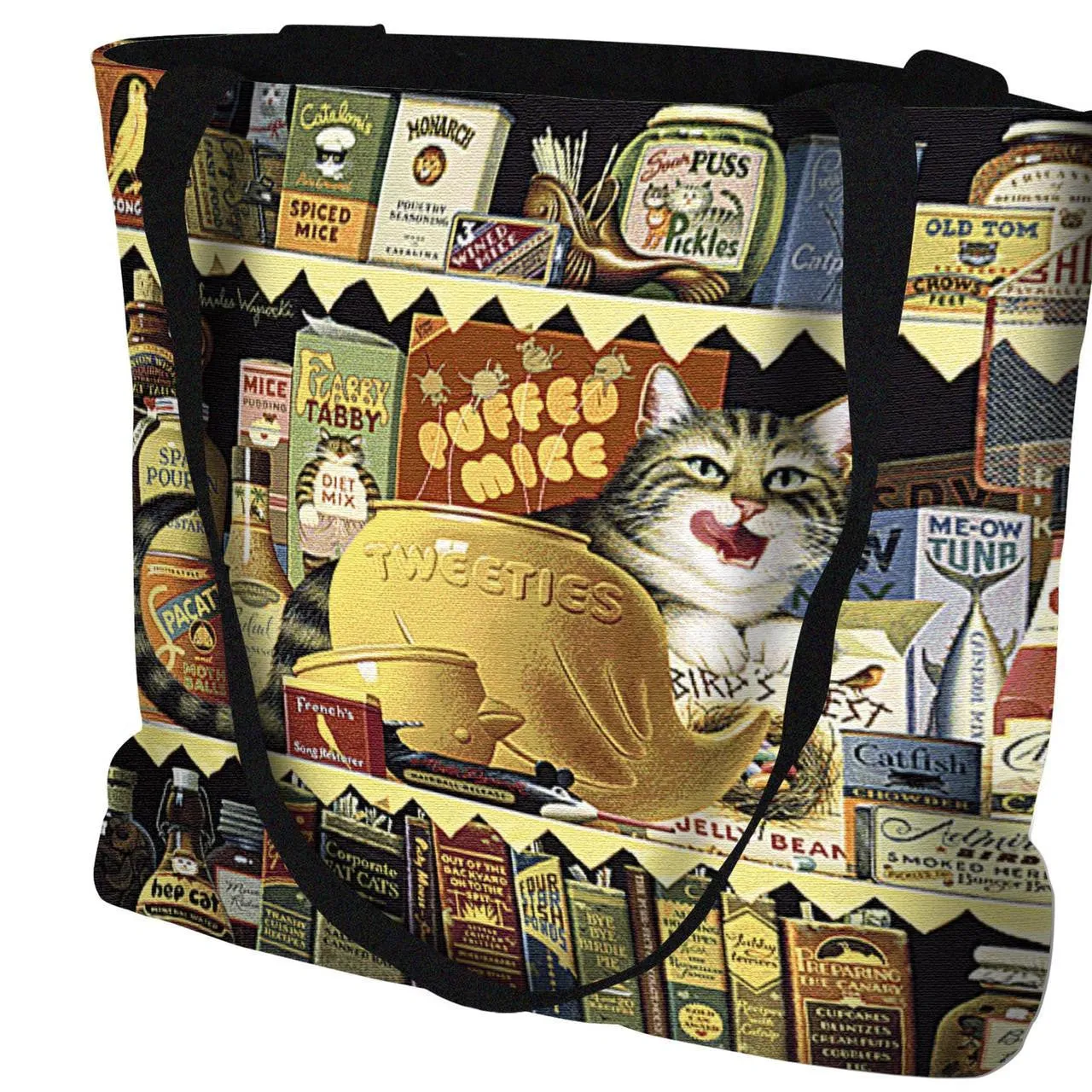 Charles Wysocki© Ethel The Gourmet Throw|Pillow Cover|Wall Tapestry|Tote