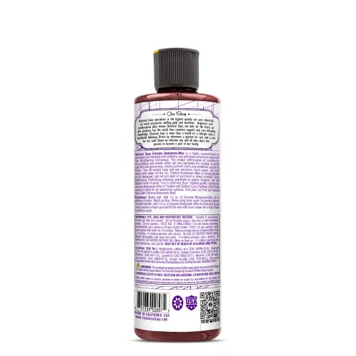 Chemical Guys CWS20716 Extreme Bodywash & Wax Foaming Car Wash Soap, (Works with Foam Cannons, Foam Guns or Bucket Washes) Safe for Cars, Trucks, Motorcycles, RVs & More, 16 fl oz, Grape Scent