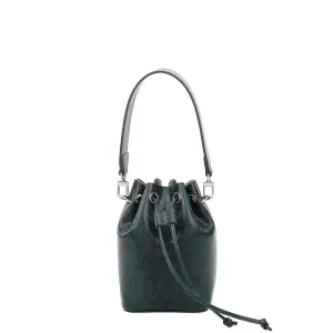 Chloe Mini Bucket Crossbody - Emerald Green