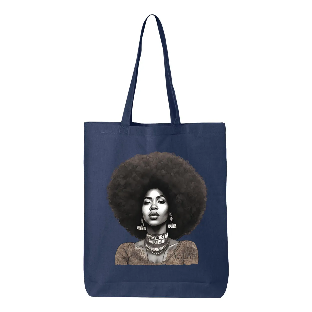 Chocolate Cutie Gusseted Tote