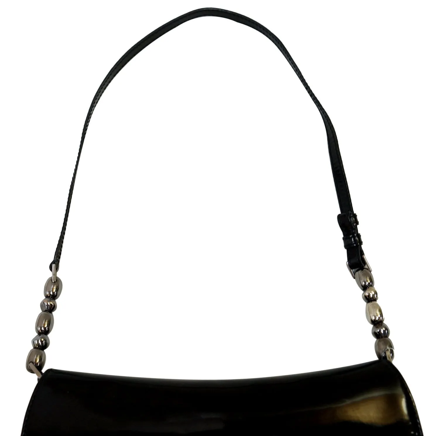 CHRISTIAN DIOR Black Maris Pearl Shoulder Bag