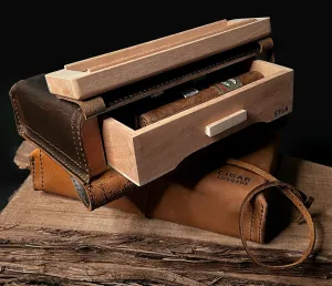 Cigar Luggage Hand-Held Satchel "CL-2"