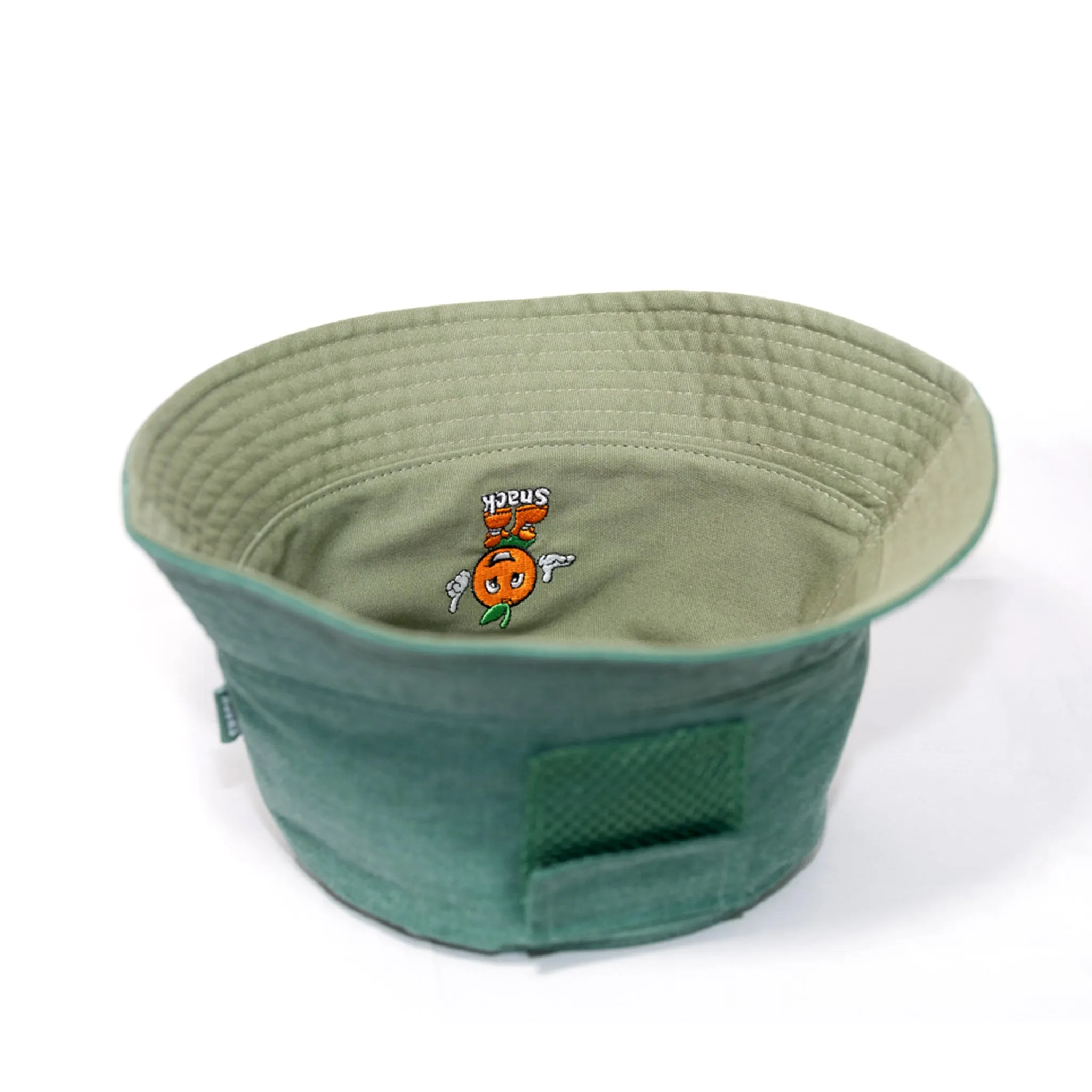 CITRUS REVERSIBLE BUCKET HAT - OLIVE/JADE