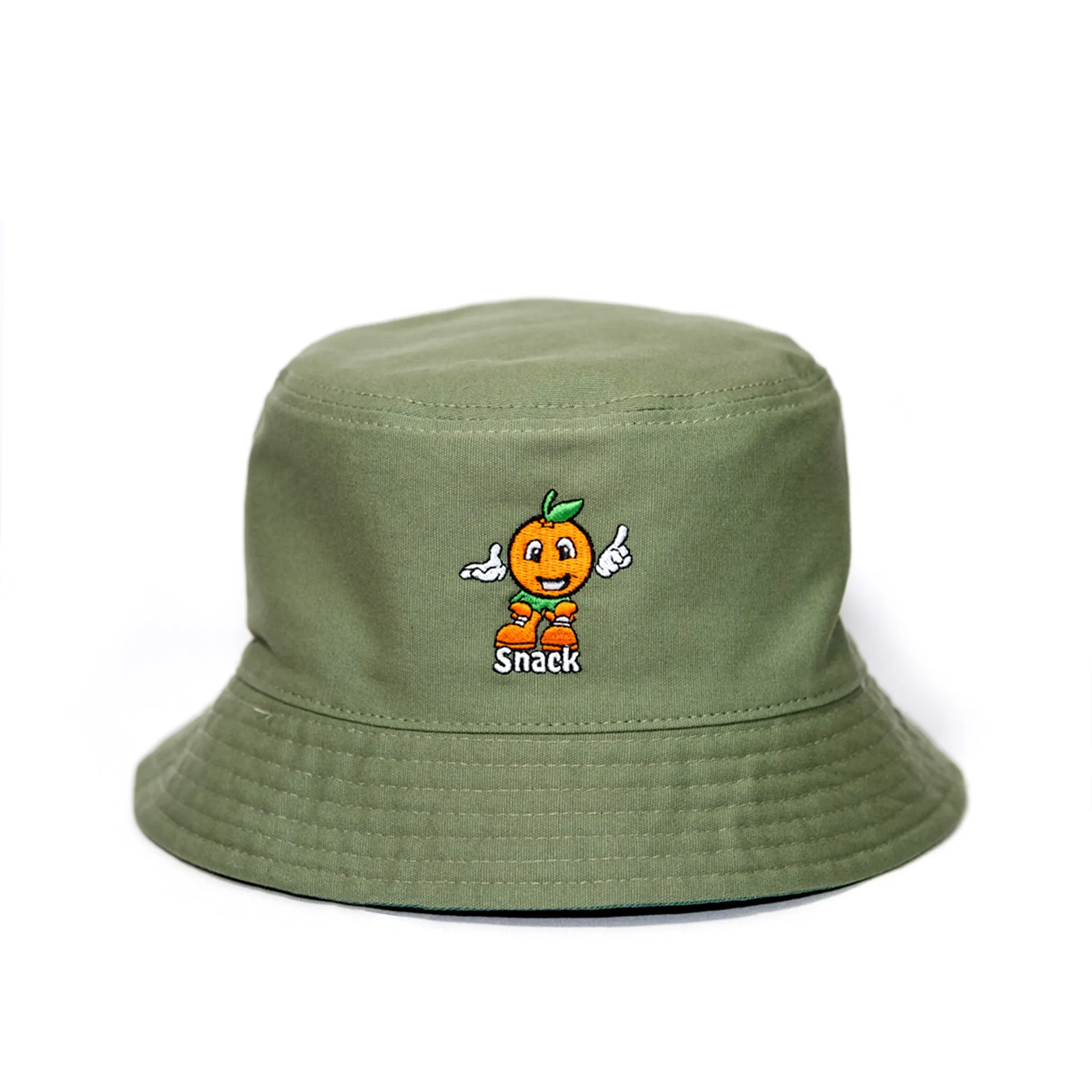 CITRUS REVERSIBLE BUCKET HAT - OLIVE/JADE