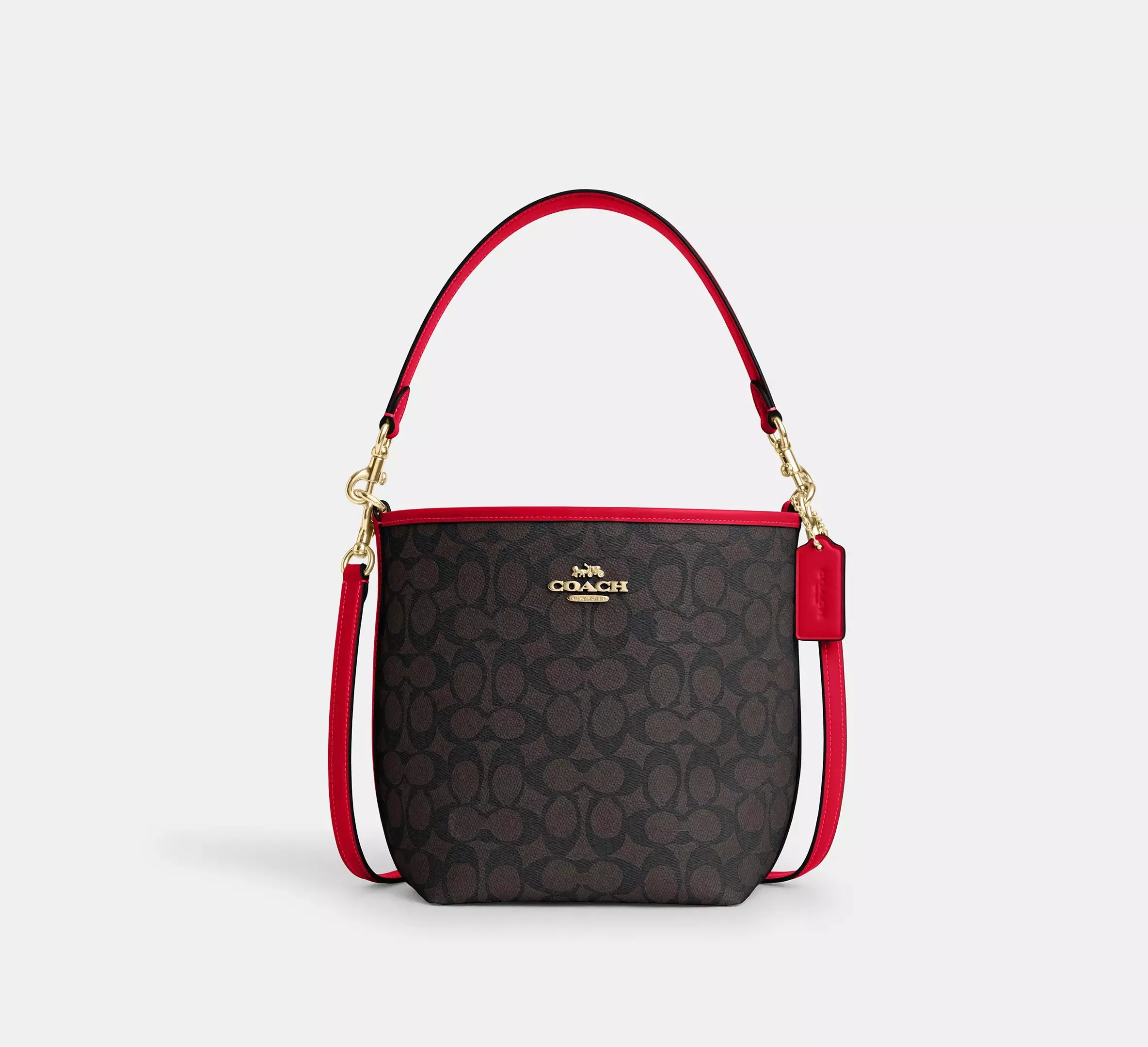 City Bucket Bag In Signature Canvas