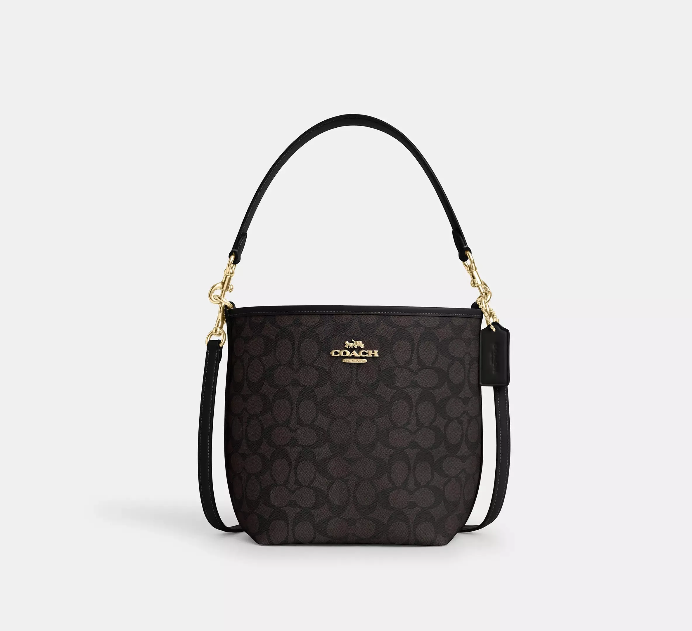 City Bucket Bag In Signature Canvas