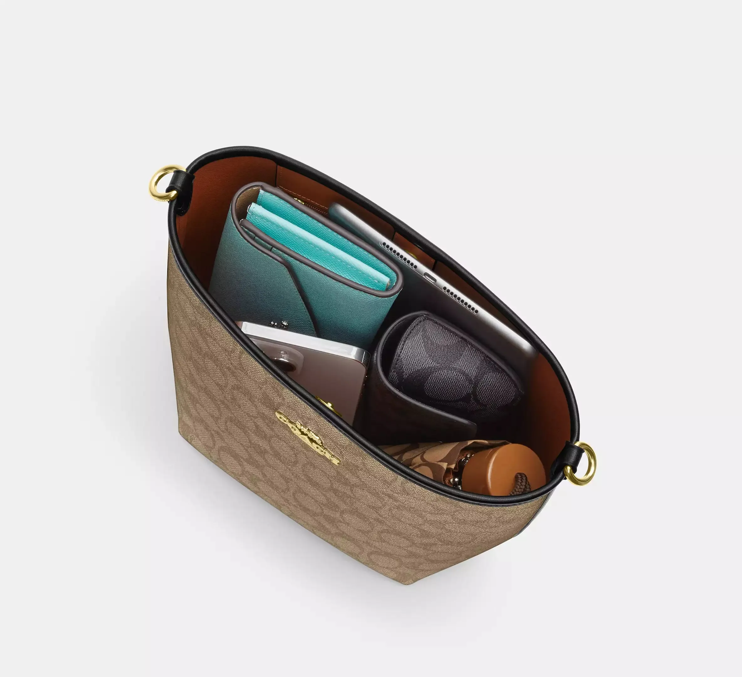 City Bucket Bag In Signature Canvas
