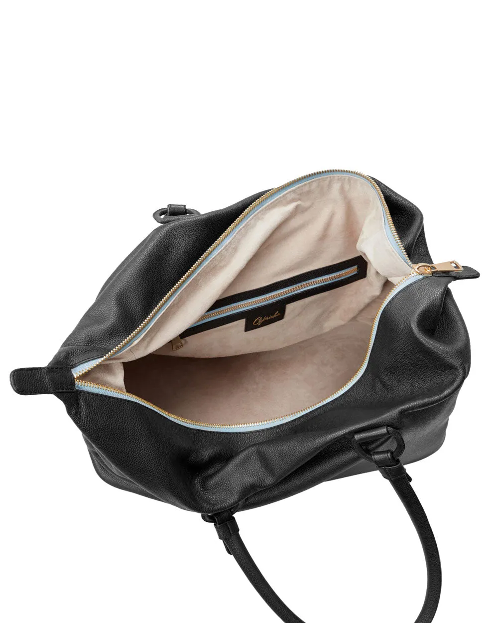 Clarita Large Duffle in Black
