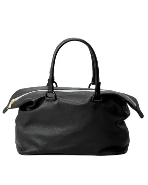 Clarita Large Duffle in Black