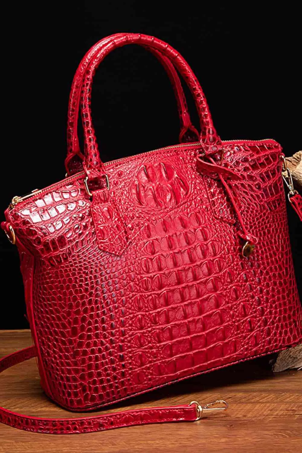 Classic Luxe Satchel Crossbody Bag