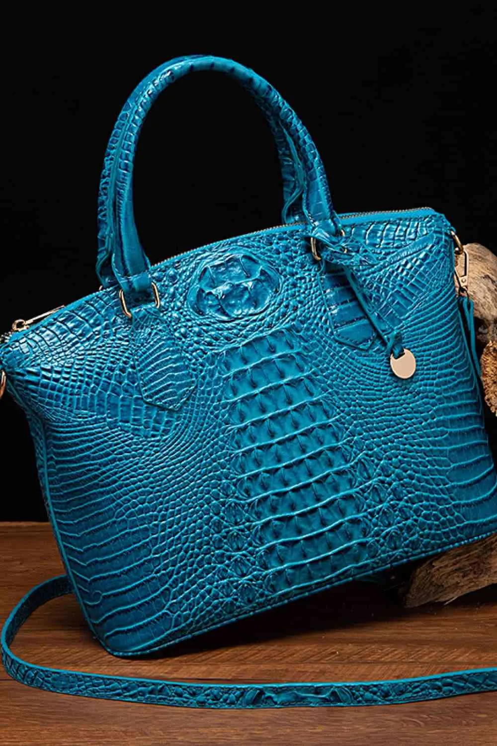 Classic Luxe Satchel Crossbody Bag
