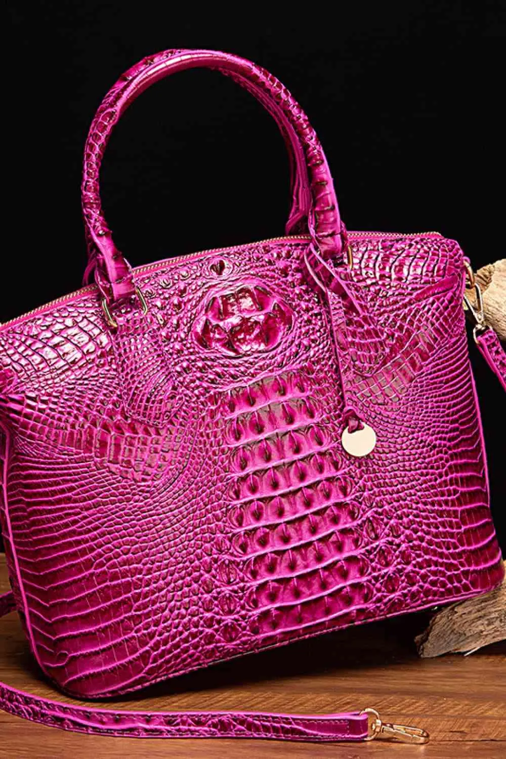 Classic Luxe Satchel Crossbody Bag