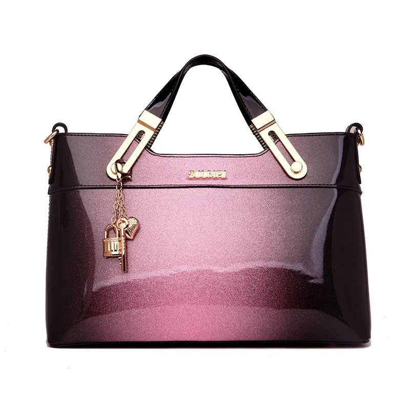 ClassicCrossbody Bag High Quality Patent Leather Women's Handbag